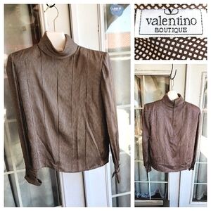 Vintage 1990s  VALENTINO‎ SILK BLOUSE